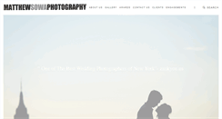 Desktop Screenshot of matthewsowaphotography.com