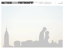 Tablet Screenshot of matthewsowaphotography.com